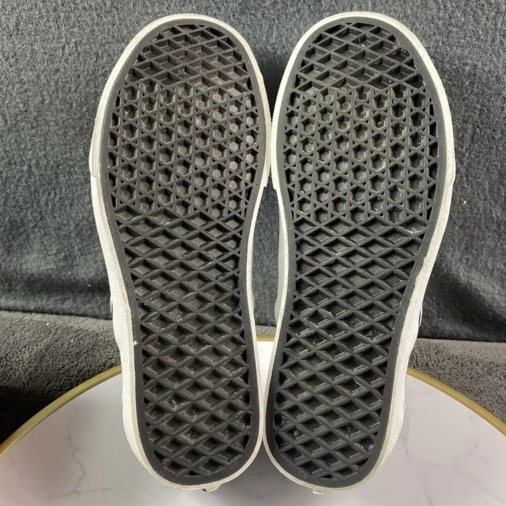 Vans Classic Slip-On Checkerboard Black White Men 6 Women 7.5 VN000EYE276 NEW